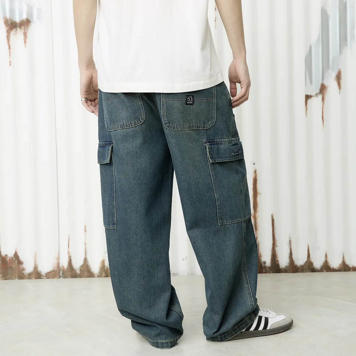 AMERICANINO - Jeans Cargo Hombre Americanino