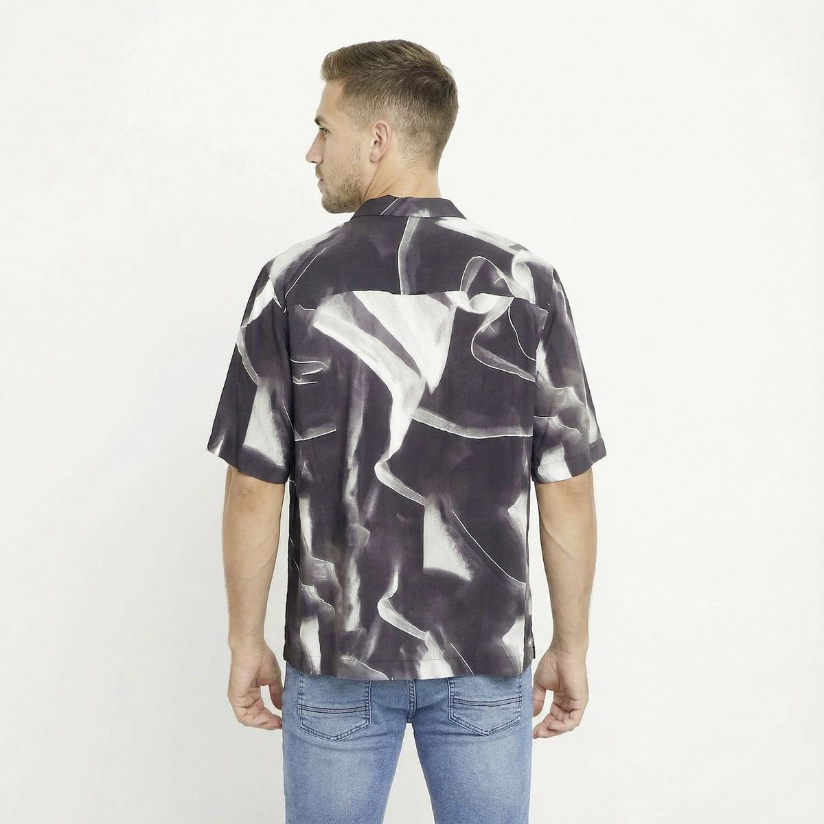 MOSSIMO - Camisa Manga Corta Casual Hombre Mossimo