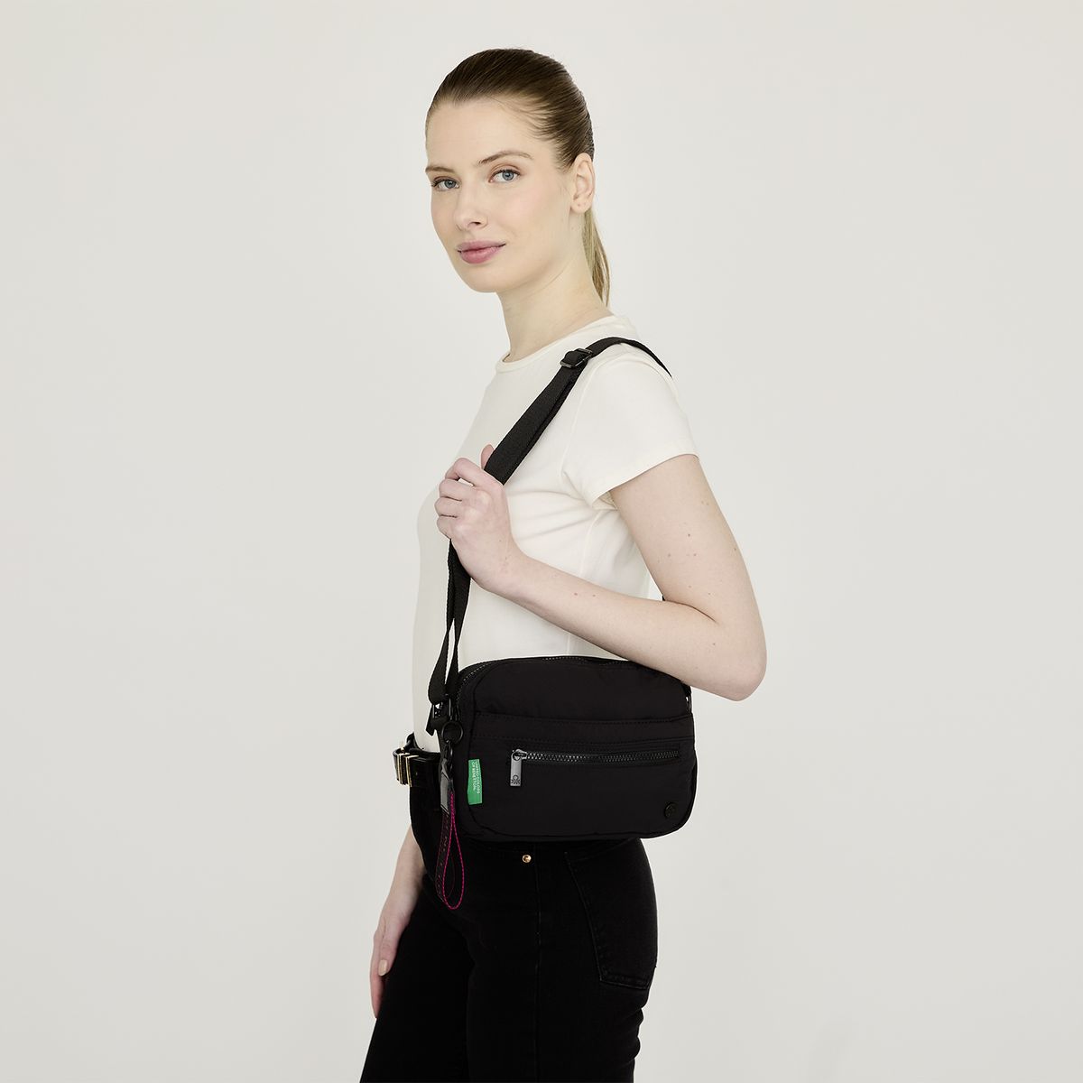 BENETTON - Cartera Crossbody Mujer Benetton