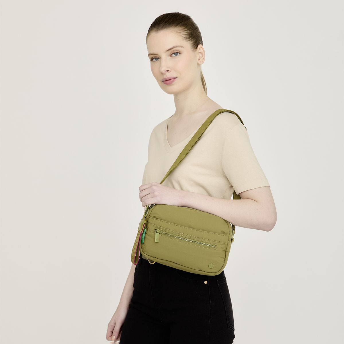 BENETTON - Cartera Crossbody Mujer Benetton