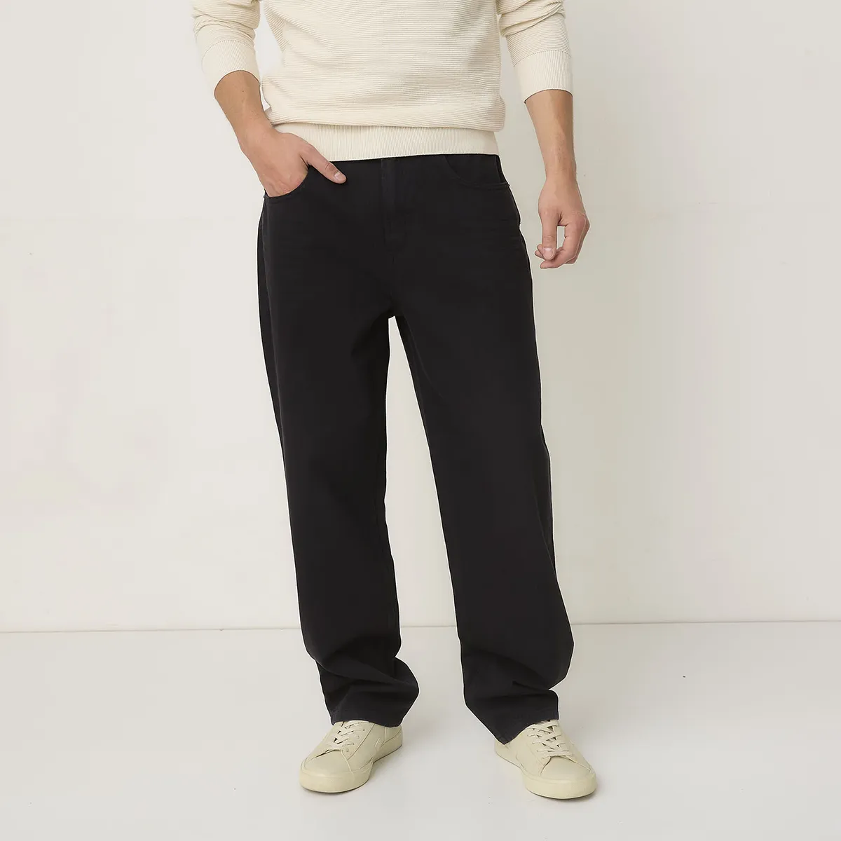 BASEMENT - Jeans Casual Algodón Hombre Basement