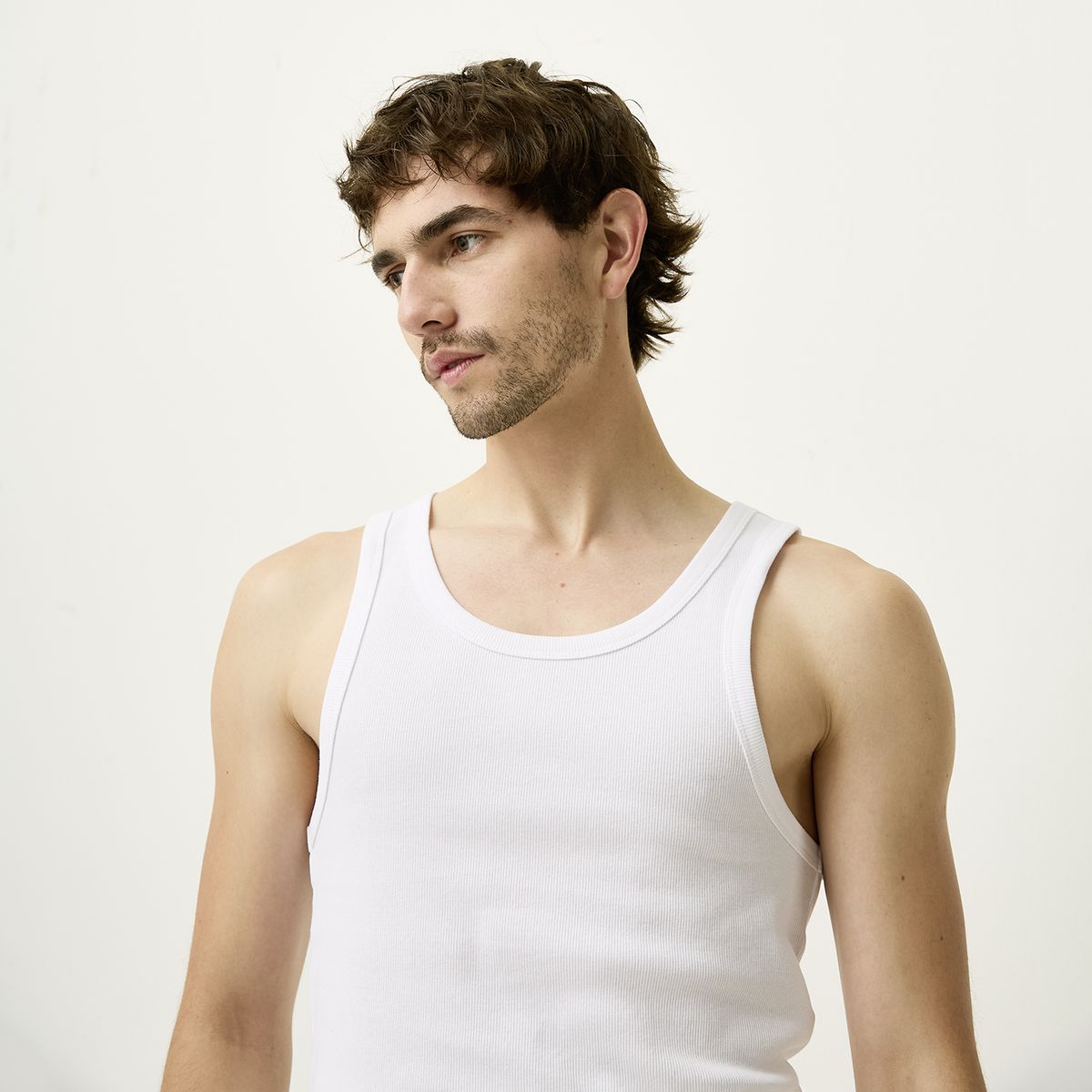 BASEMENT - Polera Manga Corta Algodón Hombre Basement