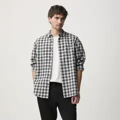 BASEMENT - Camisa Manga Corta Hombre