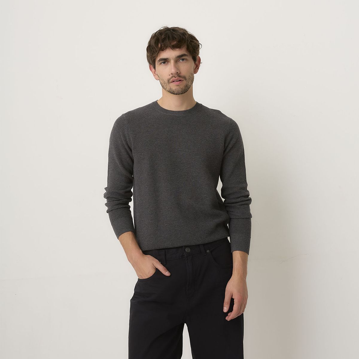 BASEMENT - Sweater Sport Algodón Hombre Basement
