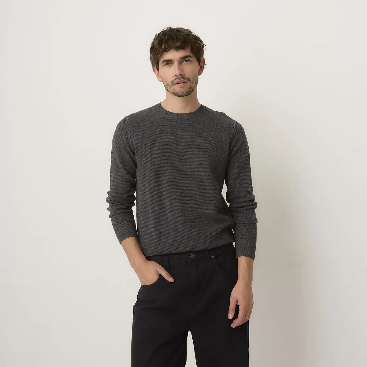 BASEMENT - Sweater Sport Algodón Hombre Basement