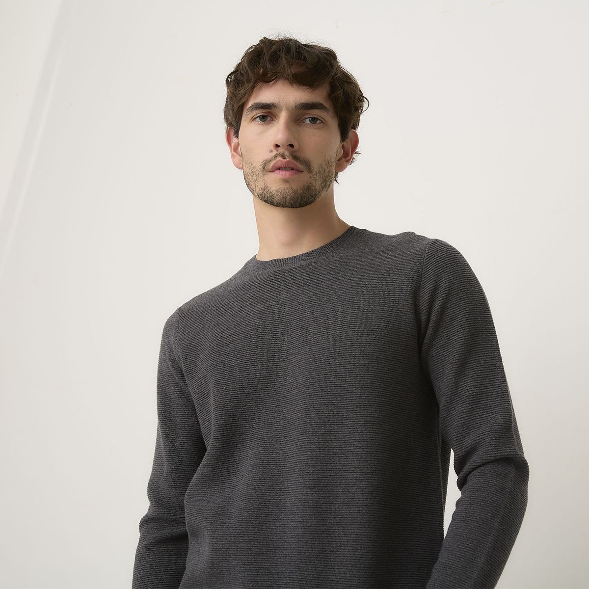 BASEMENT - Sweater Sport Algodón Hombre Basement