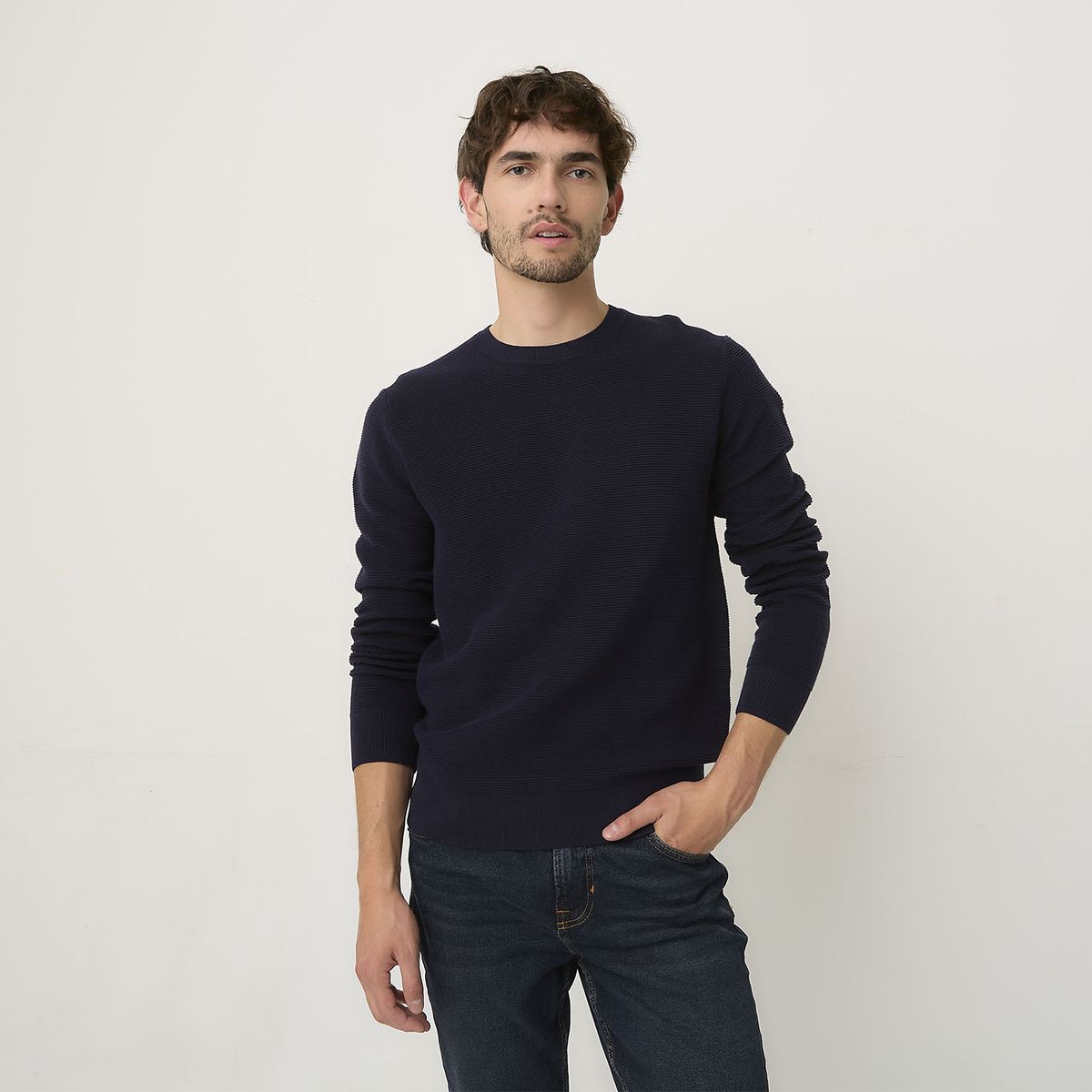 BASEMENT - Sweater Sport Algodón Hombre Basement