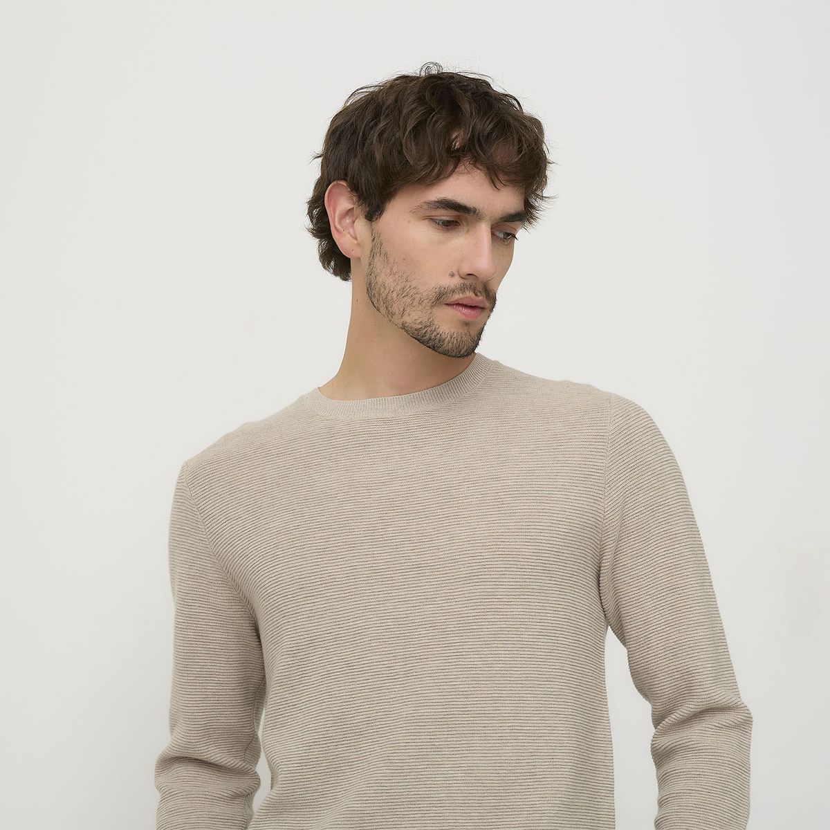 BASEMENT - Sweater Sport Algodón Hombre Basement
