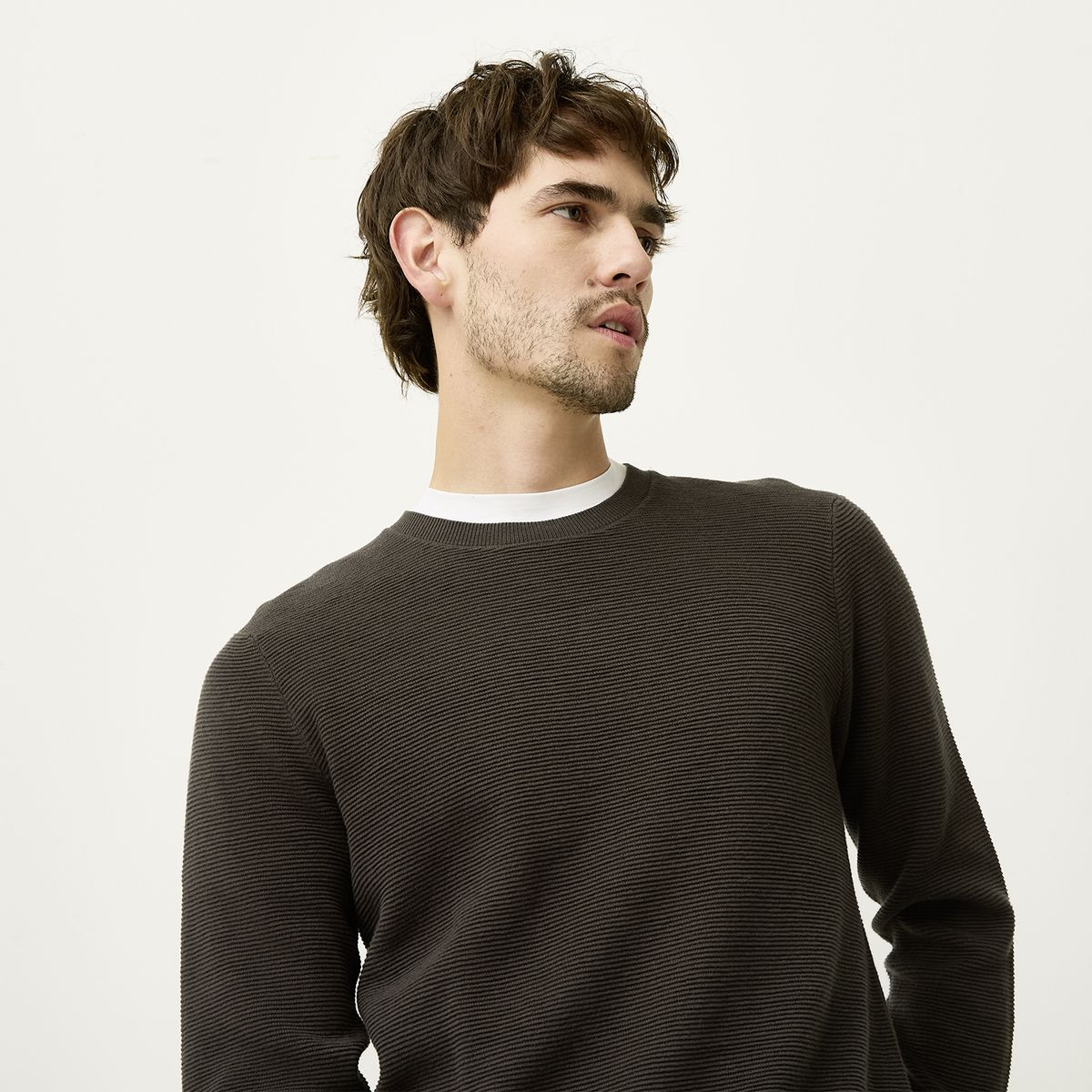 BASEMENT - Sweater Sport Algodón Hombre Basement