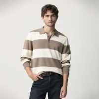 Sweater Sport Button Hombre