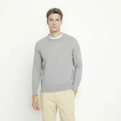WOLF&HANK - Sweater Algodón Cuello Redondo Hombre Regular Fit