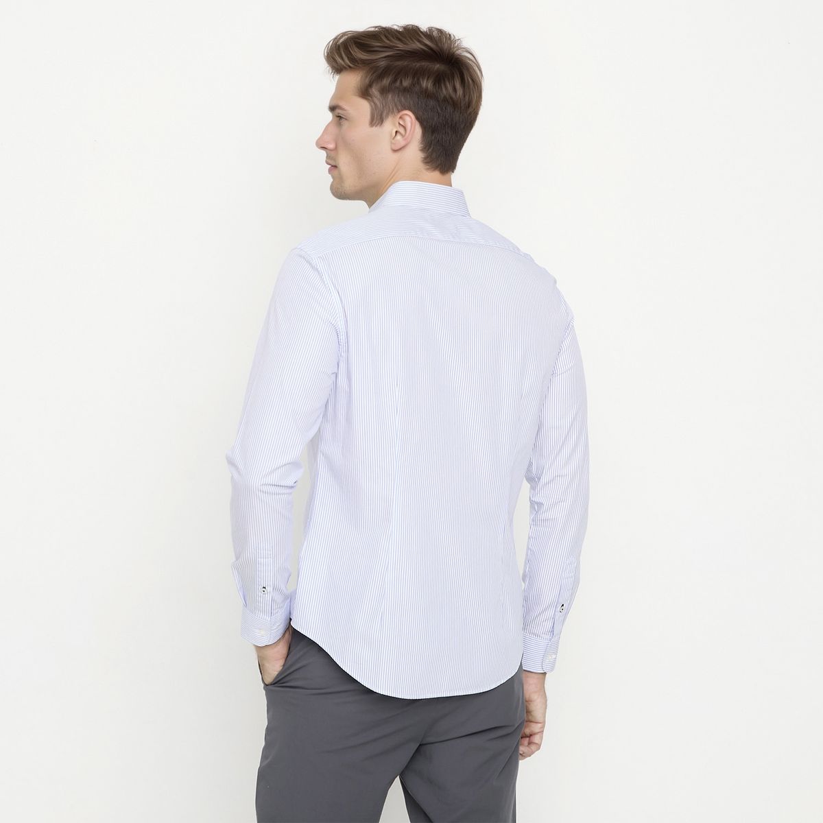 WOLF&HANK - Camisa Manga Larga Hombre Wolf&Hank