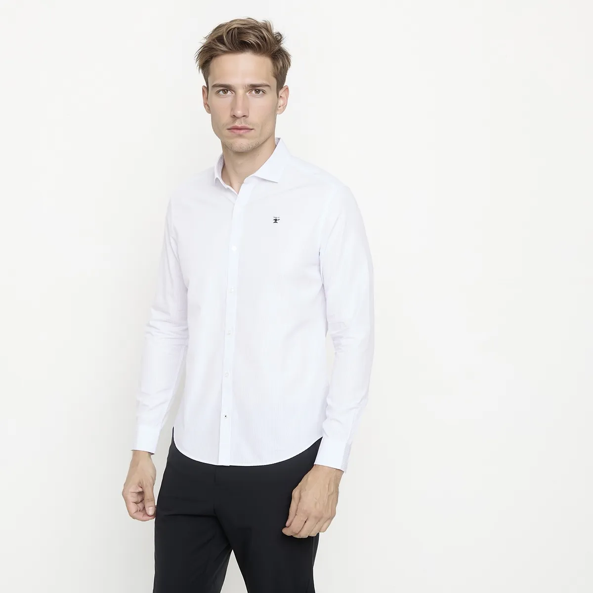 WOLF&HANK - Camisa Manga Larga Hombre Wolf&Hank
