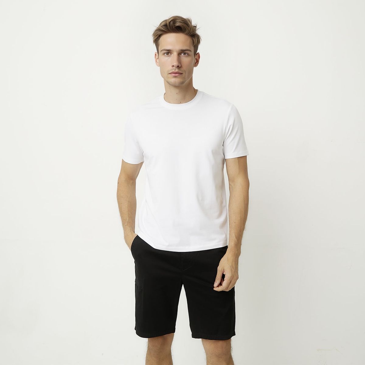 WOLF&HANK - Polera Manga Corta Hombre Wolf&Hank