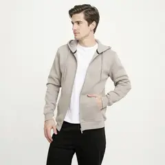 NEWPORT - Polerón con Cremallera y Gorro Algodón Hombre