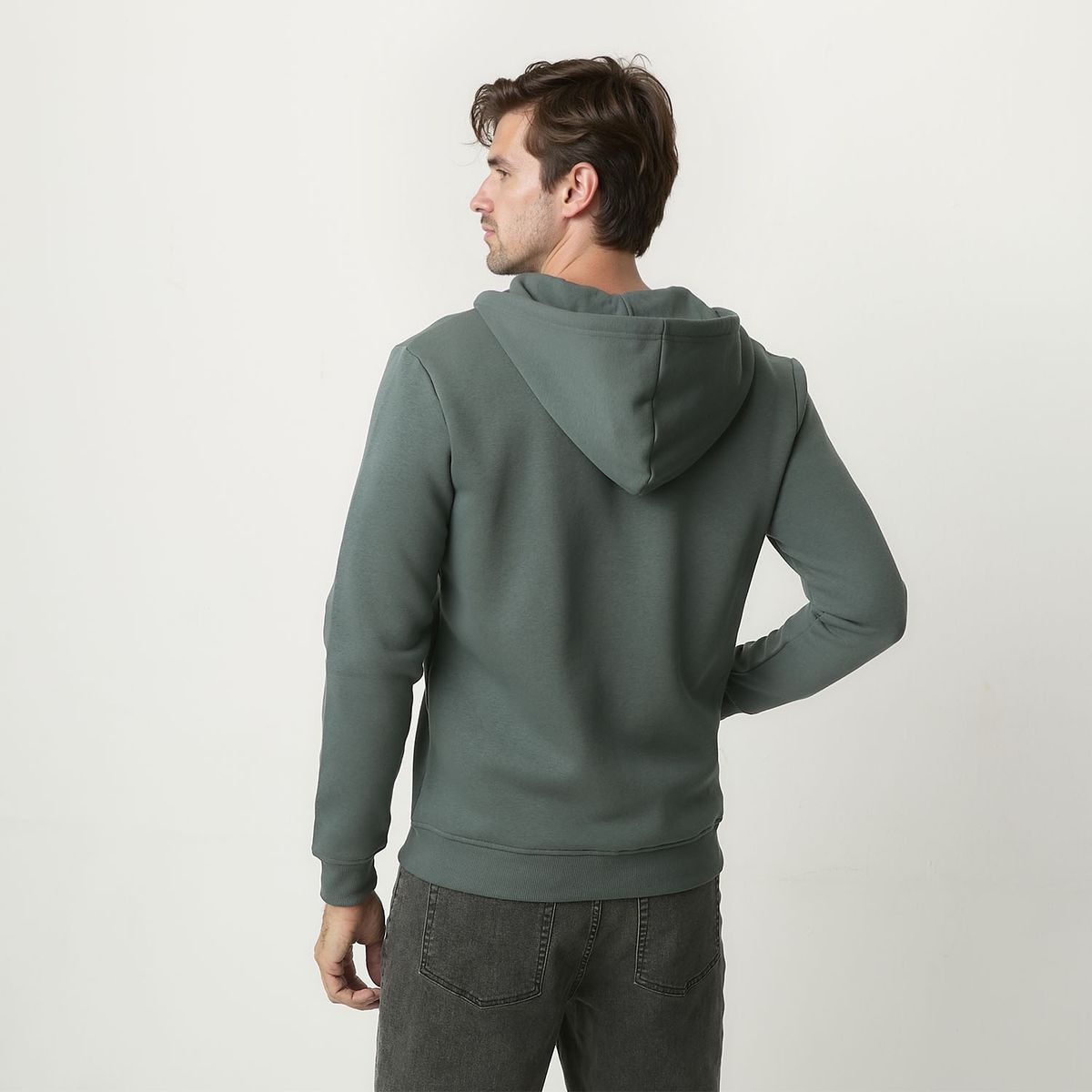 NEWPORT - Polerón con Cremallera y Gorro Newport Algodón Hombre