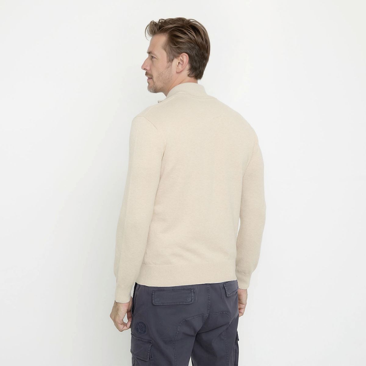 LA MARTINA - Sweater Sport Half Zipper Algodón Hombre La Martina