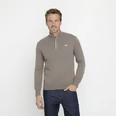LA MARTINA - Sweater Sport Half Zipper Algodón Hombre