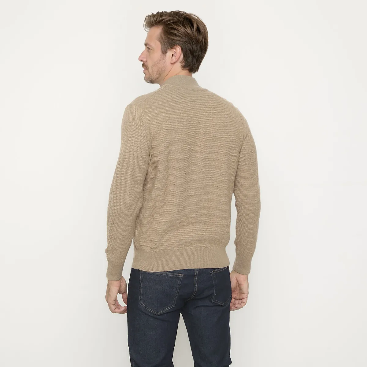 LA MARTINA - Sweater Full Zipper Algodón Hombre La Martina