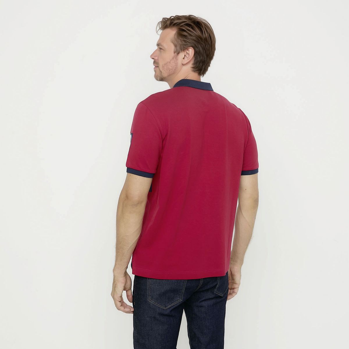 LA MARTINA - Polera Manga Corta Hombre La Martina