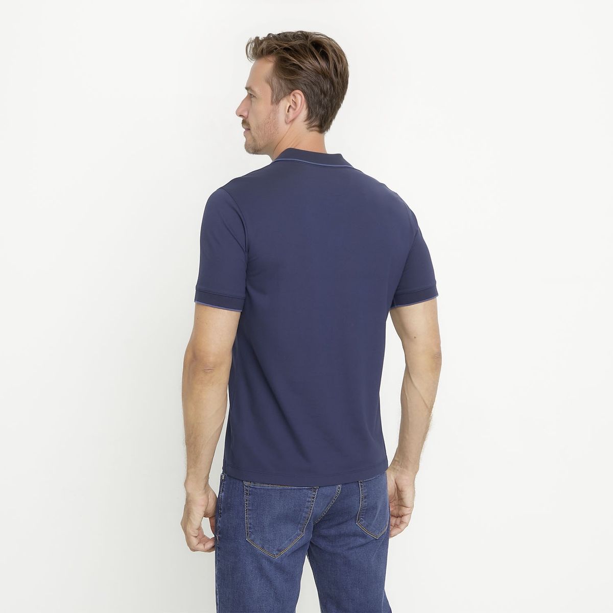 LA MARTINA - Polera Manga Corta Hombre La Martina