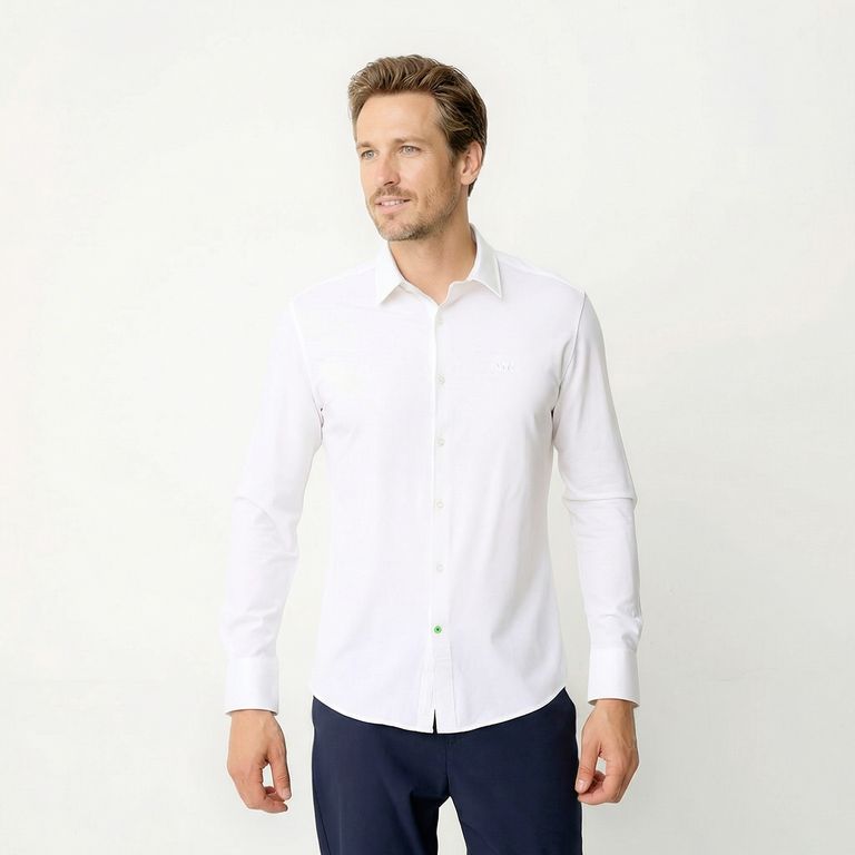 Camisa Manga Larga Casual Casual Hombre