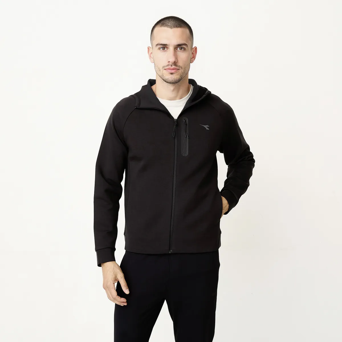 DIADORA - Polerón Deportivo Hombre Diadora