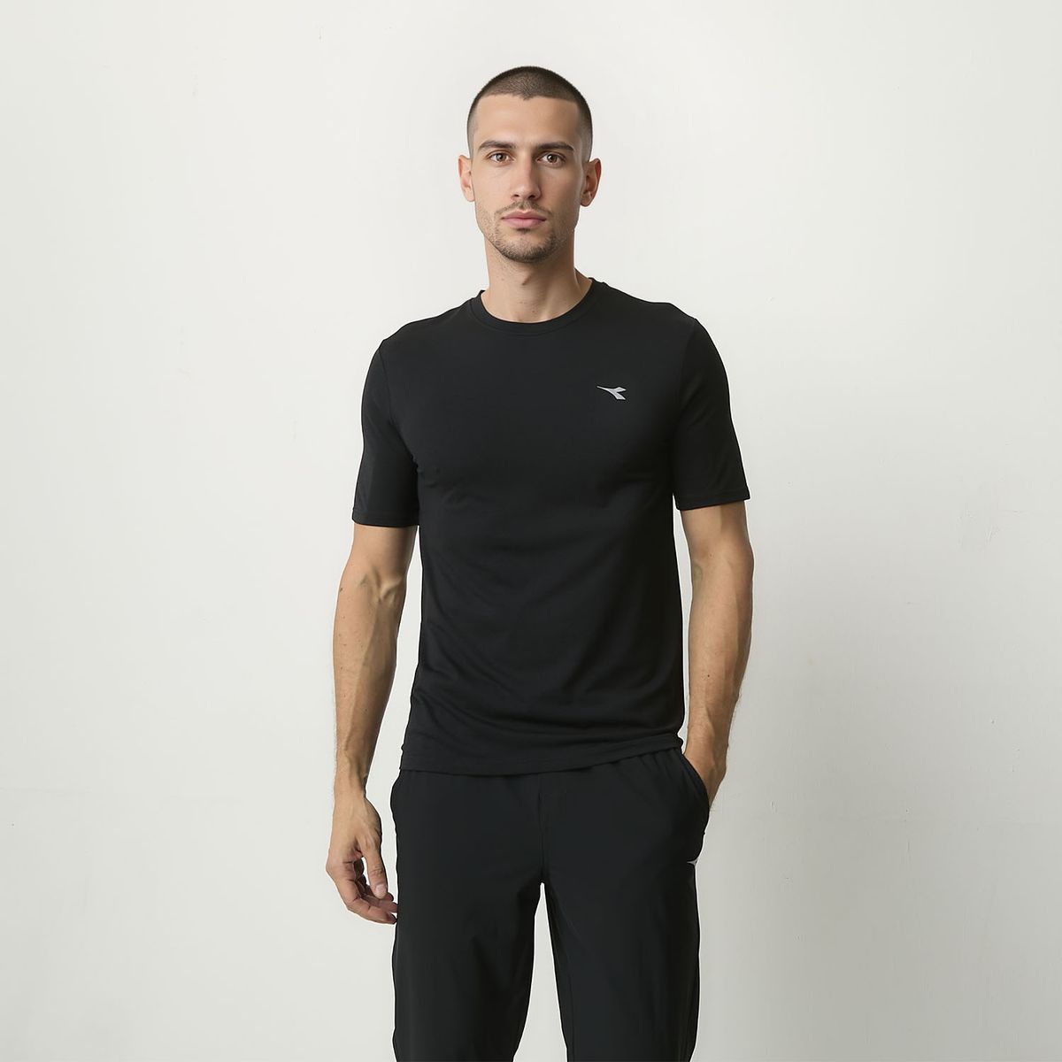 DIADORA - Polera Manga Corta Deportiva Hombre Diadora