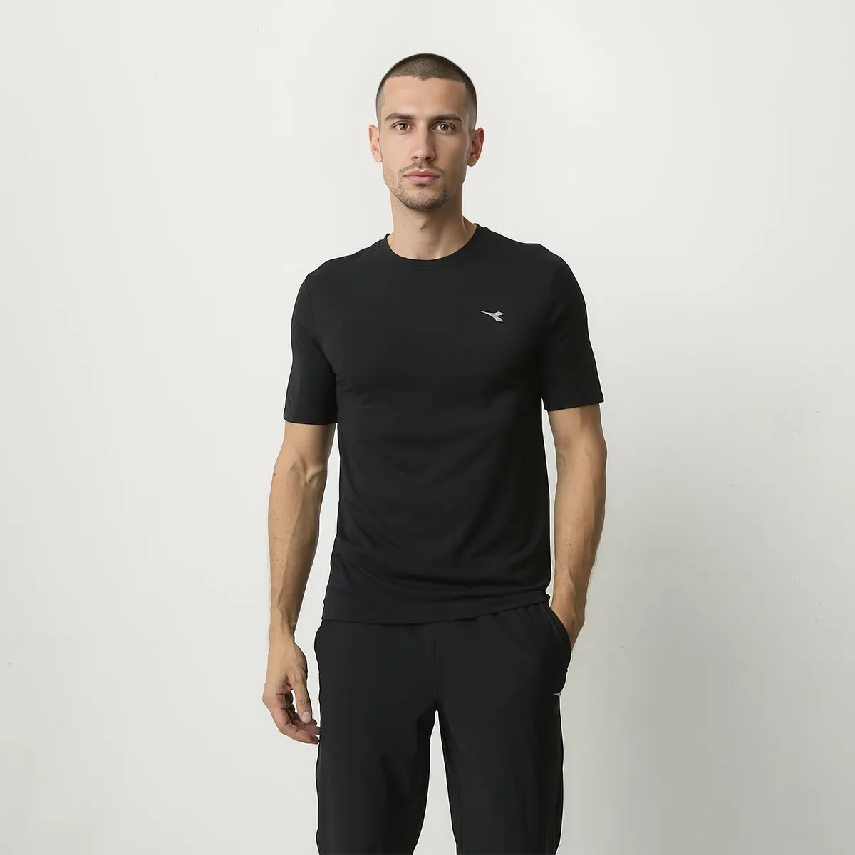DIADORA - Polera Manga Corta Deportiva Hombre Diadora