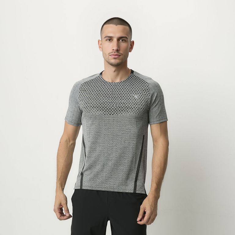 DIADORA Polera Manga Corta Deportiva Hombre
