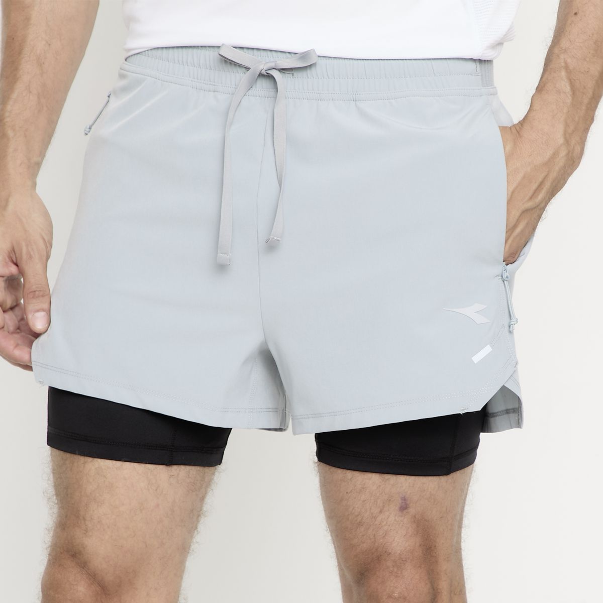DIADORA - Short Deportivo Hombre Diadora