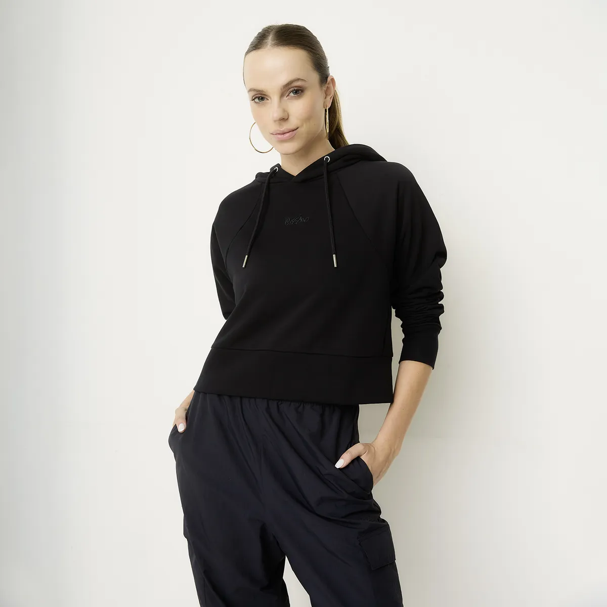 MOSSIMO - Polerón Deportivo Mujer Mossimo