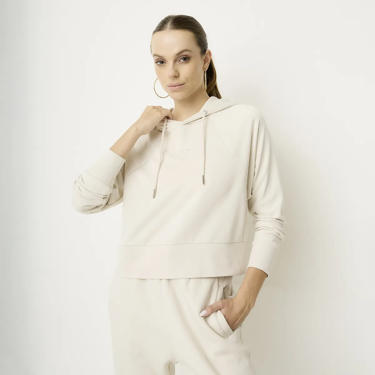 MOSSIMO - Polerón Deportivo Mujer Mossimo