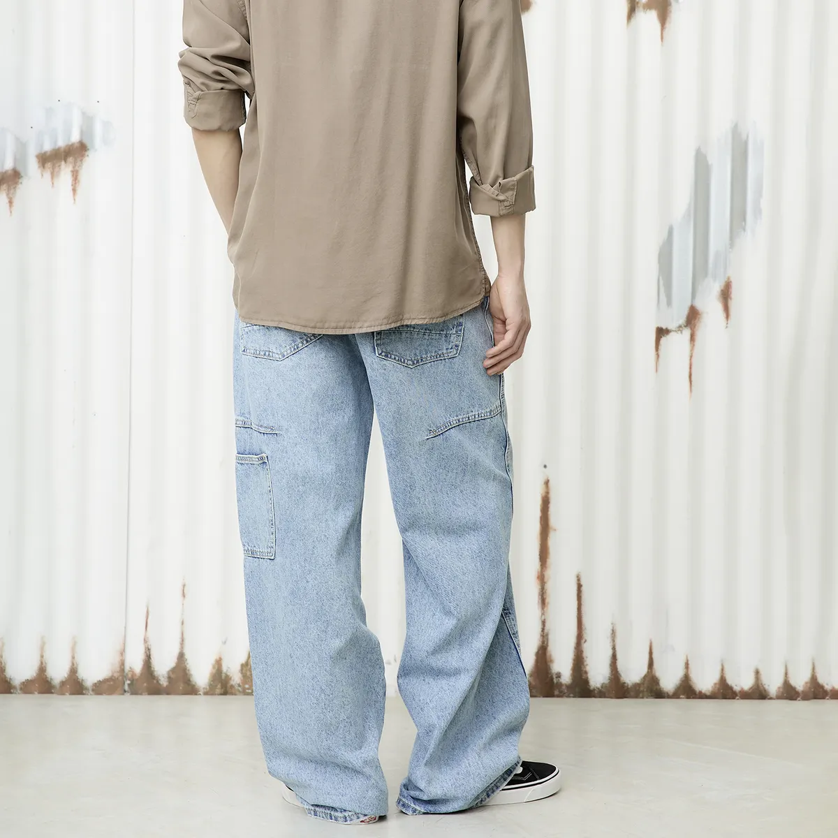 AMERICANINO - Jeans Baggy Hombre Americanino