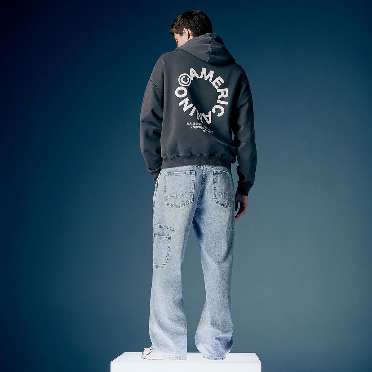 AMERICANINO - Jeans Baggy Cargo Hombre Americanino