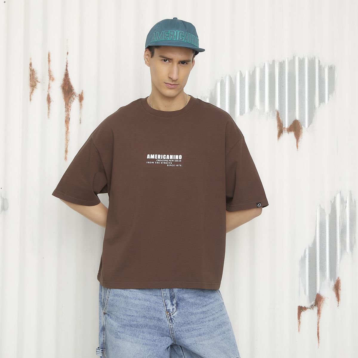 AMERICANINO - Polera Manga Corta Hombre Americanino