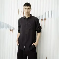 AMERICANINO - Camisa Manga Larga Casual Casual Hombre