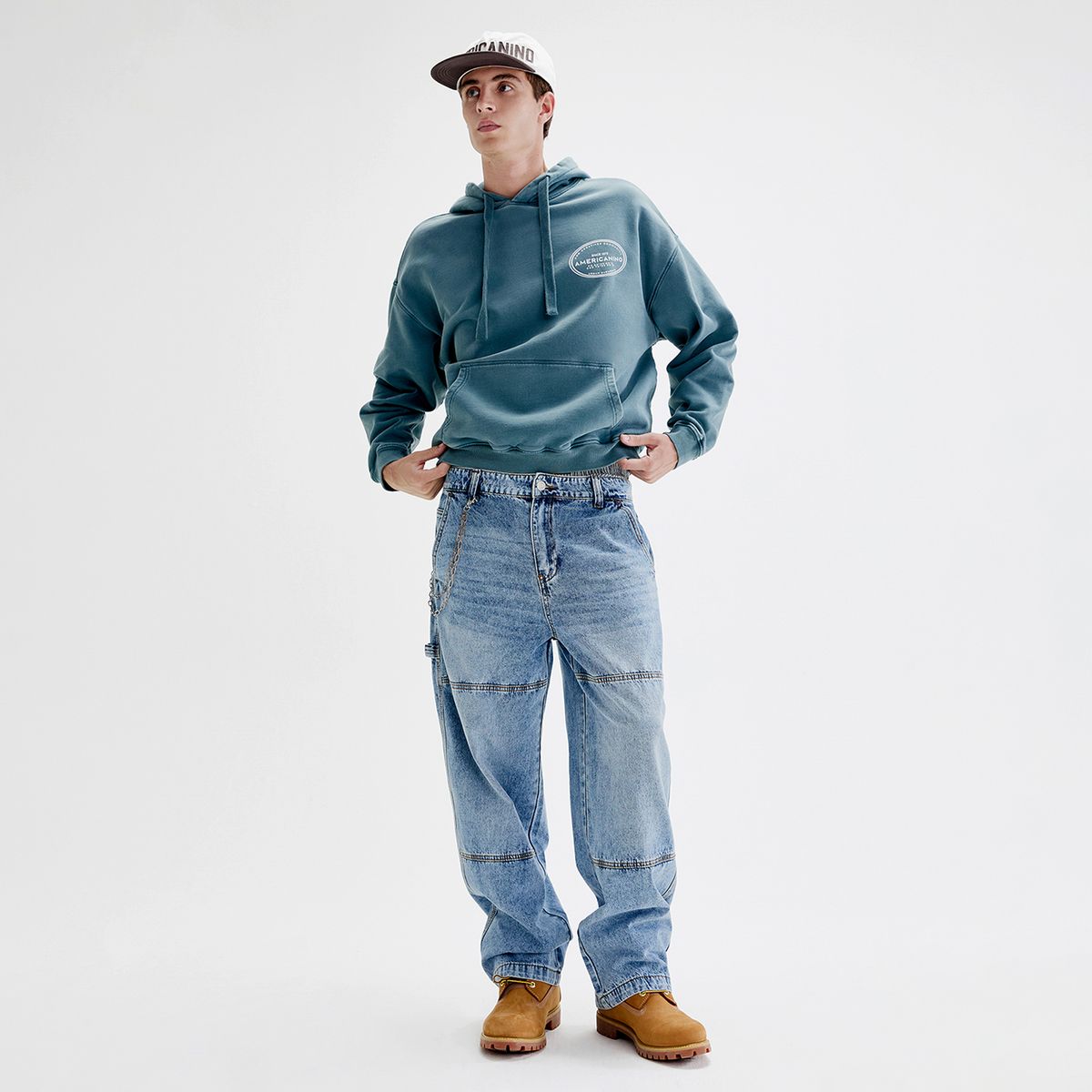 AMERICANINO - Polerón Hombre americanino