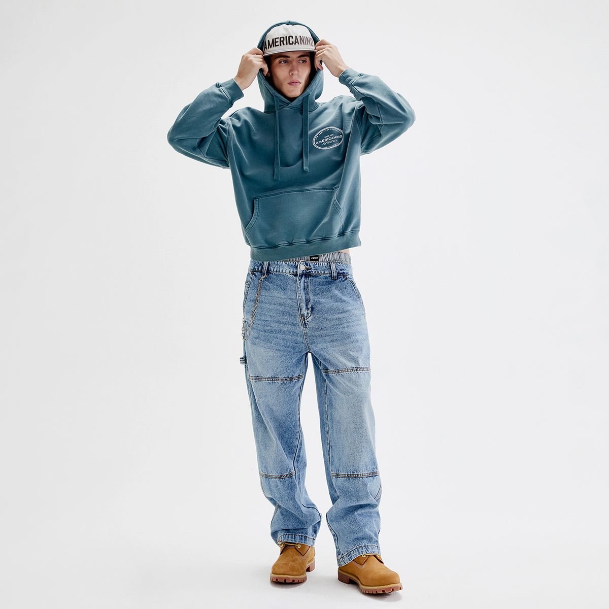 AMERICANINO - Polerón Hombre americanino