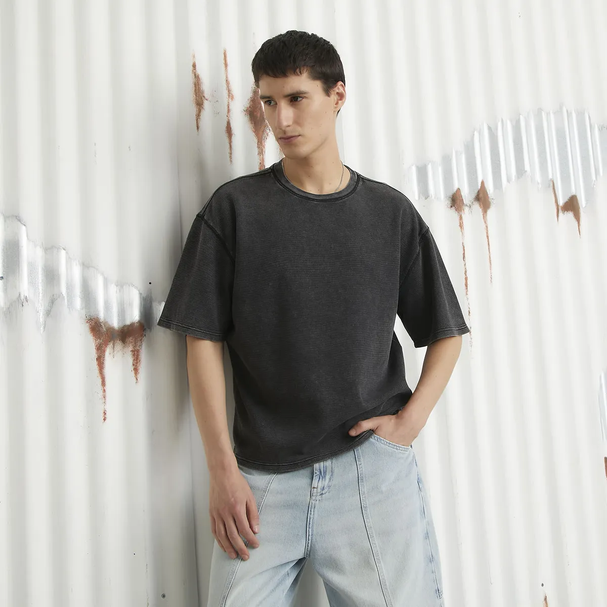 AMERICANINO - Polera Manga Corta Hombre Americanino