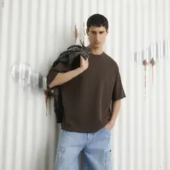 AMERICANINO - Polera Manga Corta Hombre