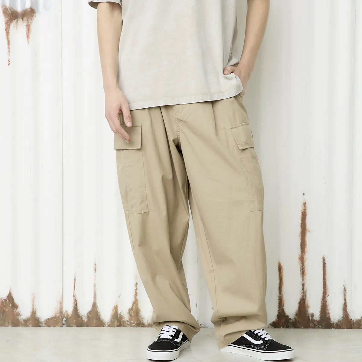 AMERICANINO - Pantalones Tiro Medio Hombre Americanino