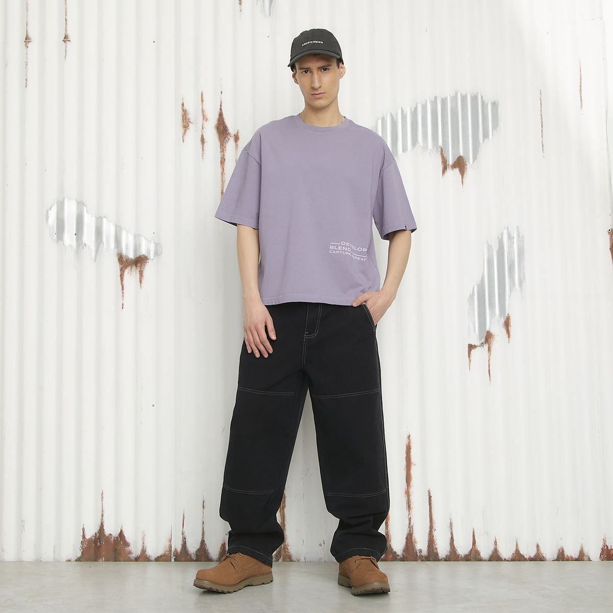 AMERICANINO - Jeans Fit Balloon Hombre Americanino