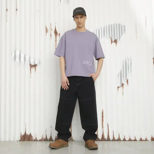 AMERICANINO - Jeans Balloon Tiro Medio Hombre