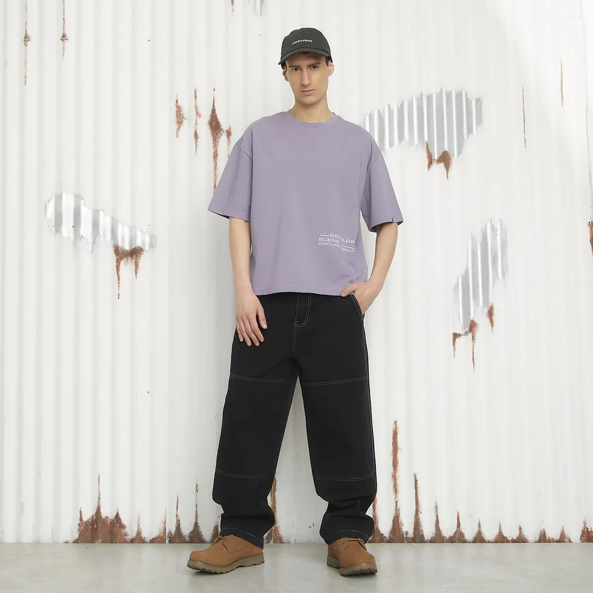 AMERICANINO - Jeans Fit Balloon Hombre Americanino