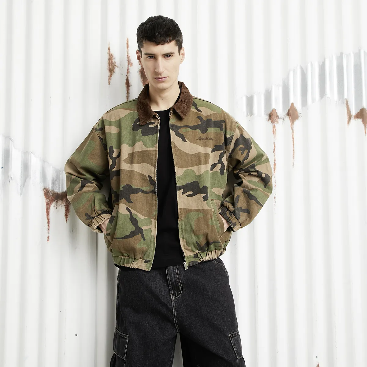AMERICANINO - Chaqueta Hombre Americanino