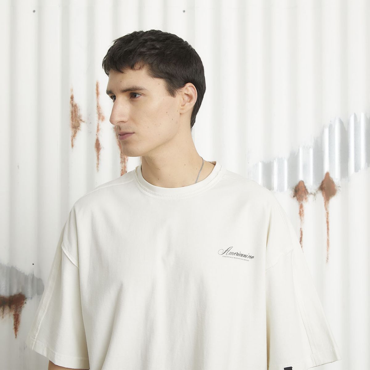 AMERICANINO - Polera Manga Corta Hombre Americanino