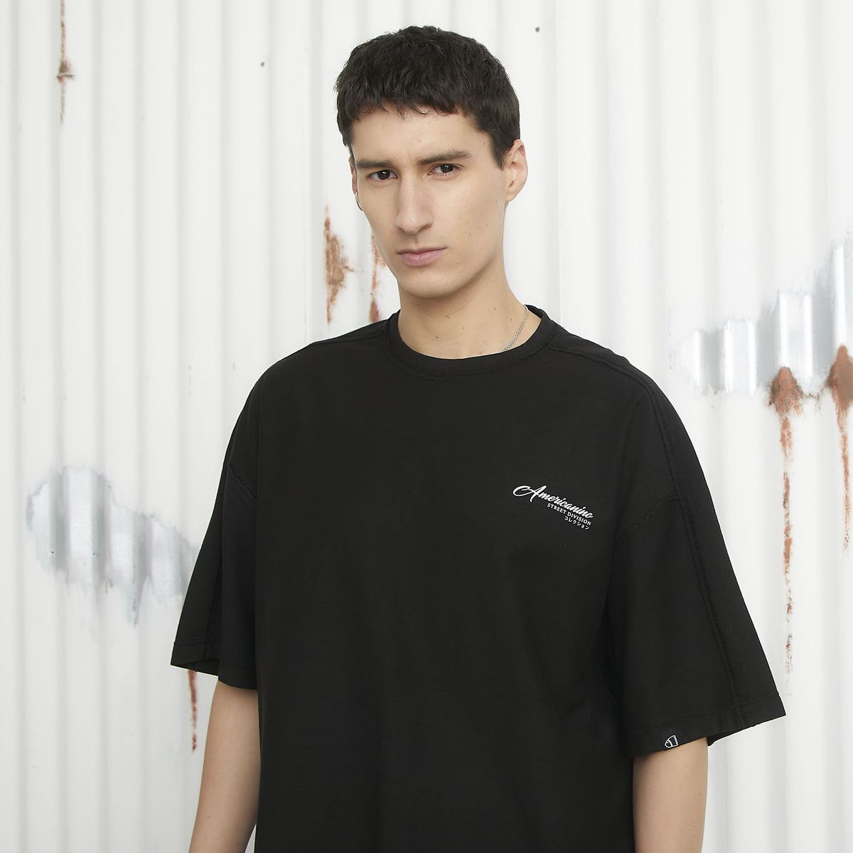 AMERICANINO - Polera Manga Corta Hombre Americanino