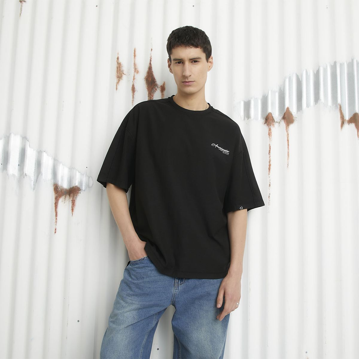 AMERICANINO - Polera Manga Corta Hombre Americanino