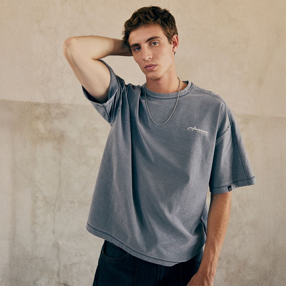 AMERICANINO - Polera Manga Corta Hombre Americanino